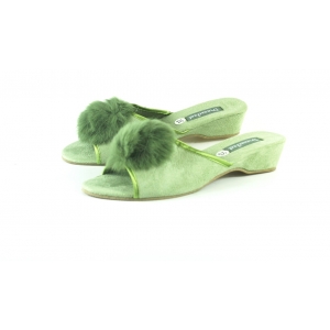 Dream Feet DFR-23-178-5/GREEN туфли домашние