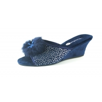 Dream Feet DFR-23-178-6/NAVY туфли домашние