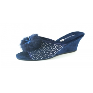 Dream Feet DFR-23-178-6/NAVY туфли домашние