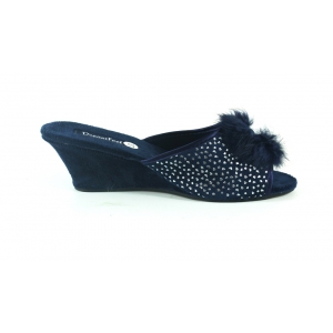 Dream Feet DFR-23-178-6/NAVY туфли домашние