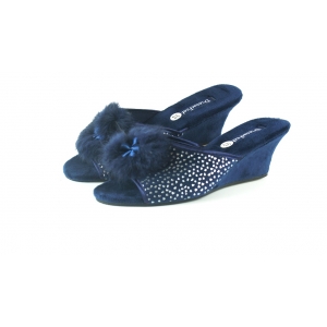 Dream Feet DFR-23-178-6/NAVY туфли домашние