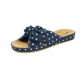 Dream Feet DFR-22-01W/NAVY туфли домашние