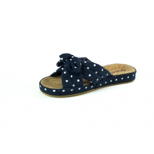 Dream Feet DFR-22-01W/NAVY туфли домашние