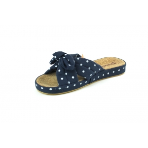 Dream Feet DFR-22-01W/NAVY туфли домашние