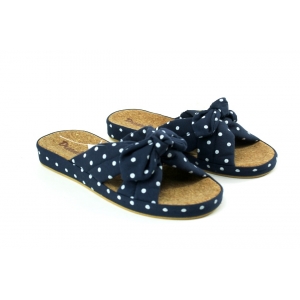 Dream Feet DFR-22-01W/NAVY туфли домашние