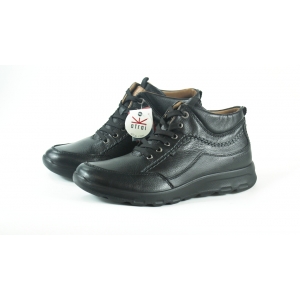 Atrai 4375 LEATHER BLACK ботинки