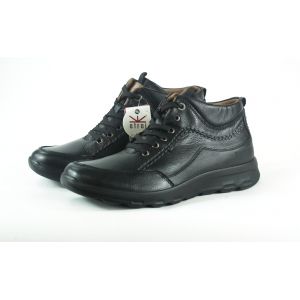 Atrai 4375 LEATHER BLACK ботинки